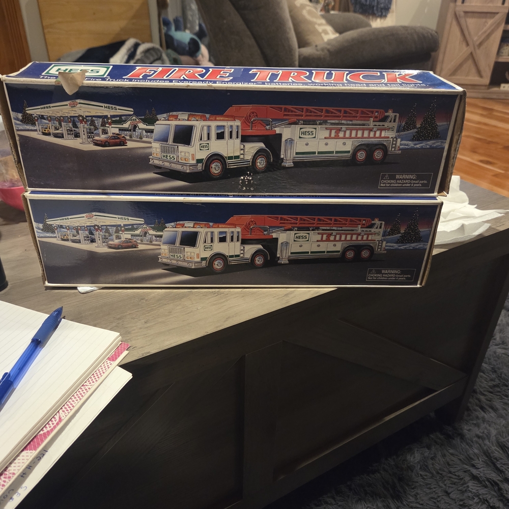 Hess Fire Truck Toy with Ladder